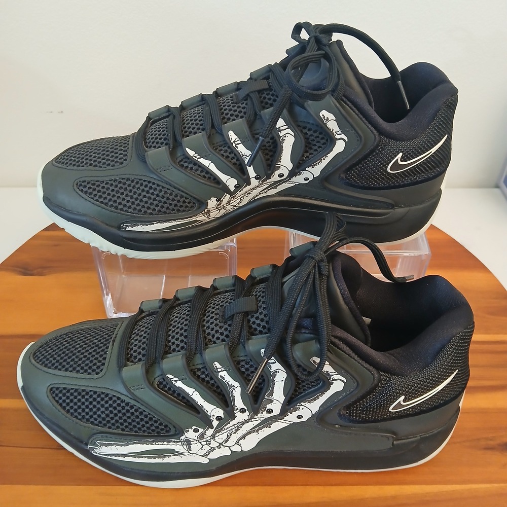 Nike KD 18 Slim Reaper Mens Size 8 Black Green Basketball Shoes IM1346